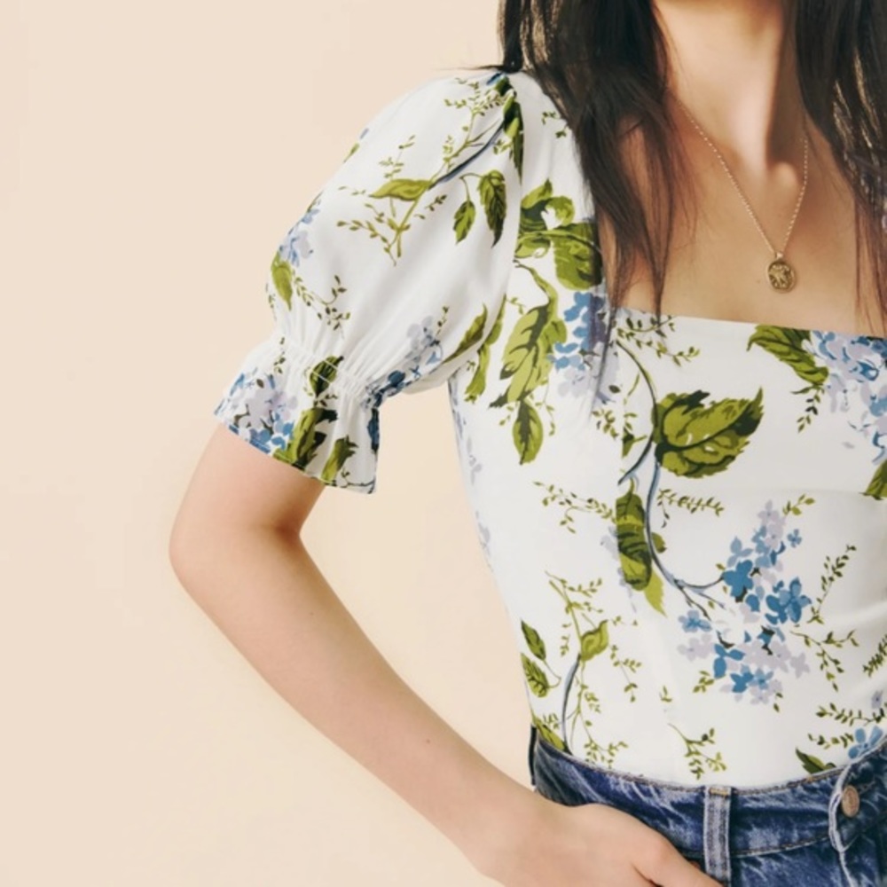 Reformation Constance Top Riviera - Picture 2 of 9
